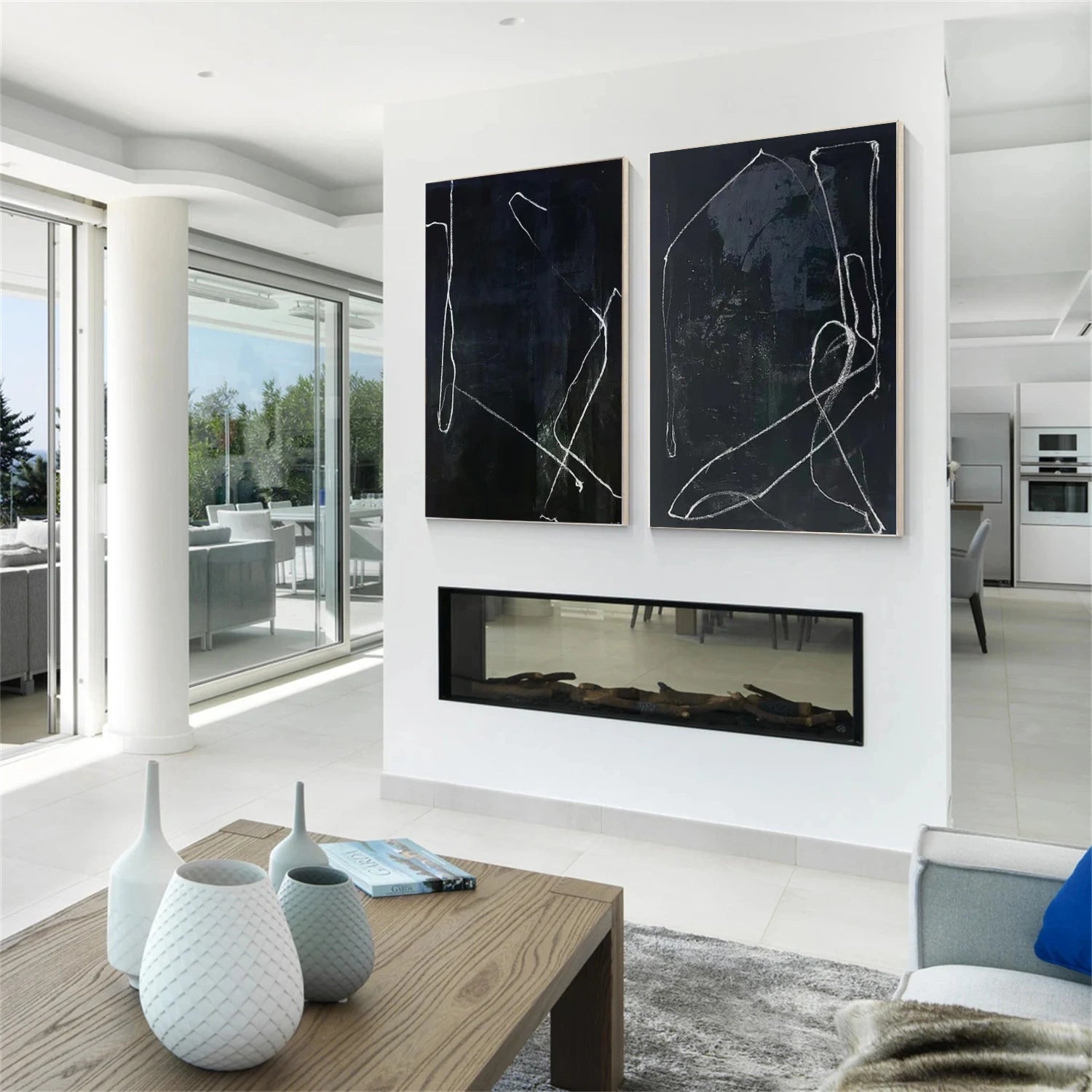 Wabi Sabi Canvas Art Set of 2 #WS890