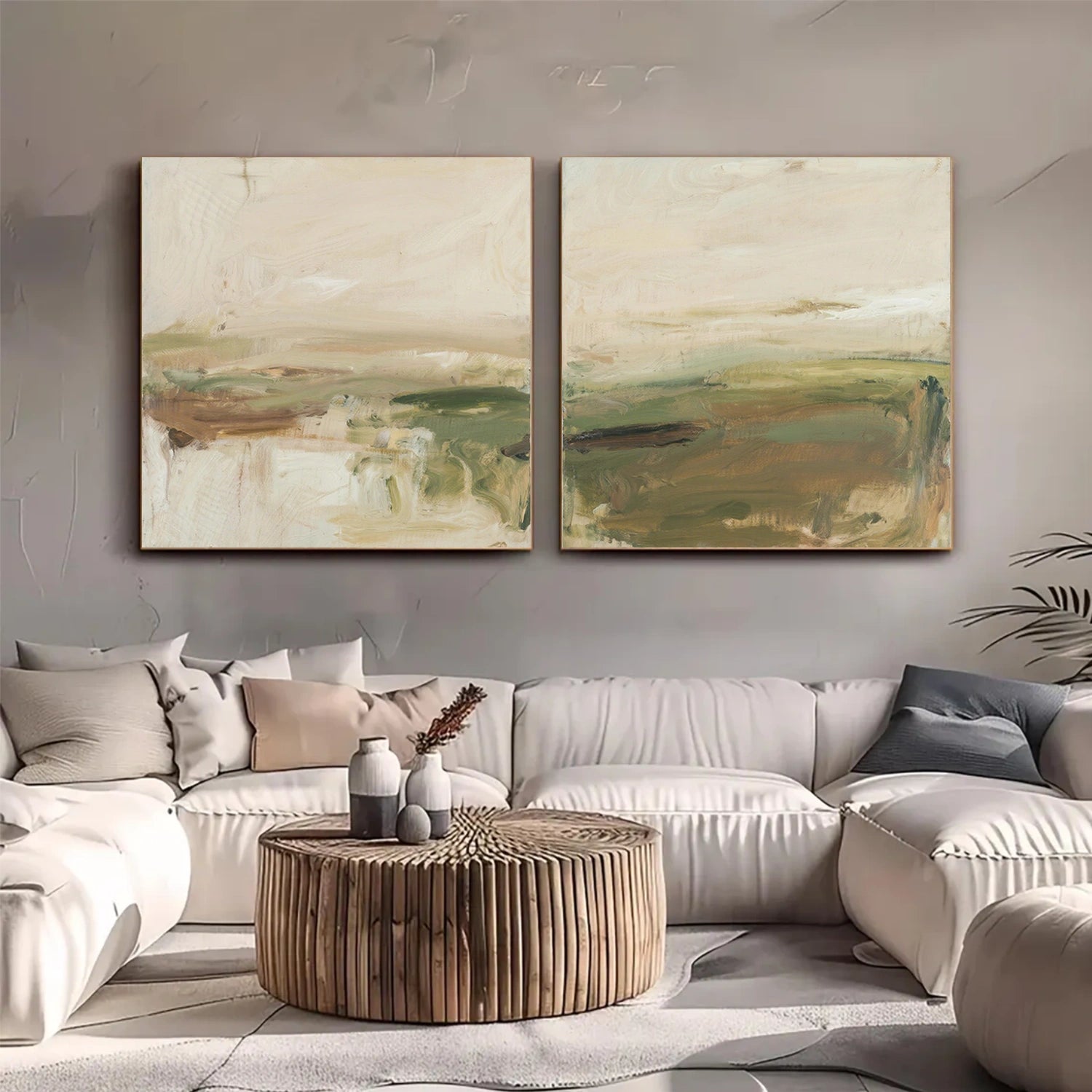 Wabi Sabi Canvas Art Set of 2 #WS757