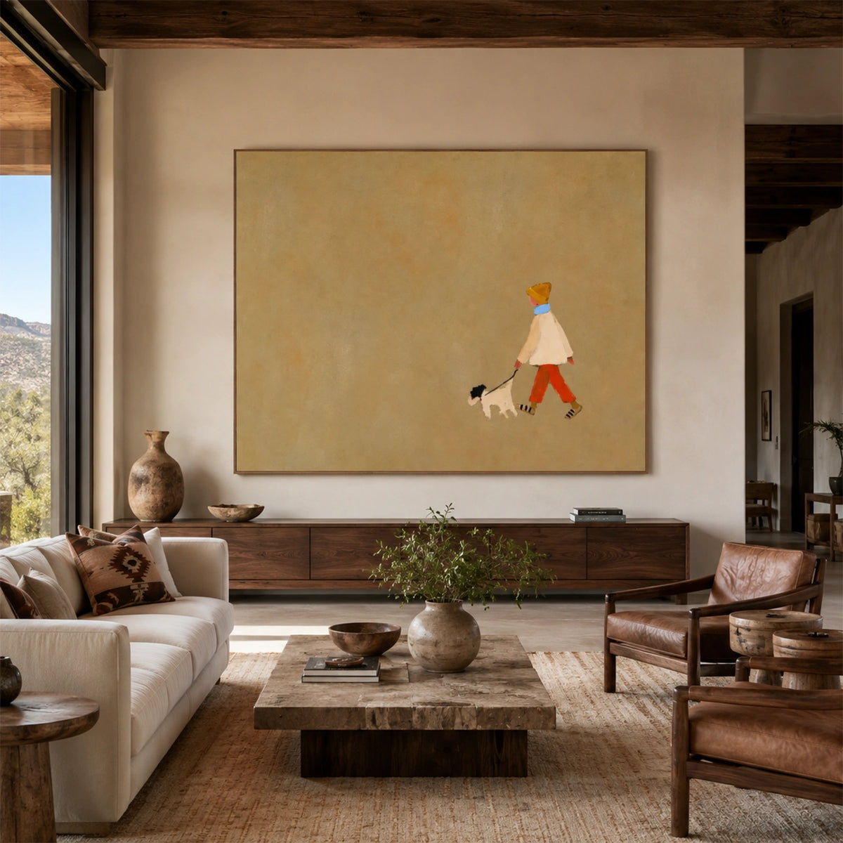 Abstract Portrait Wall Art #AP164