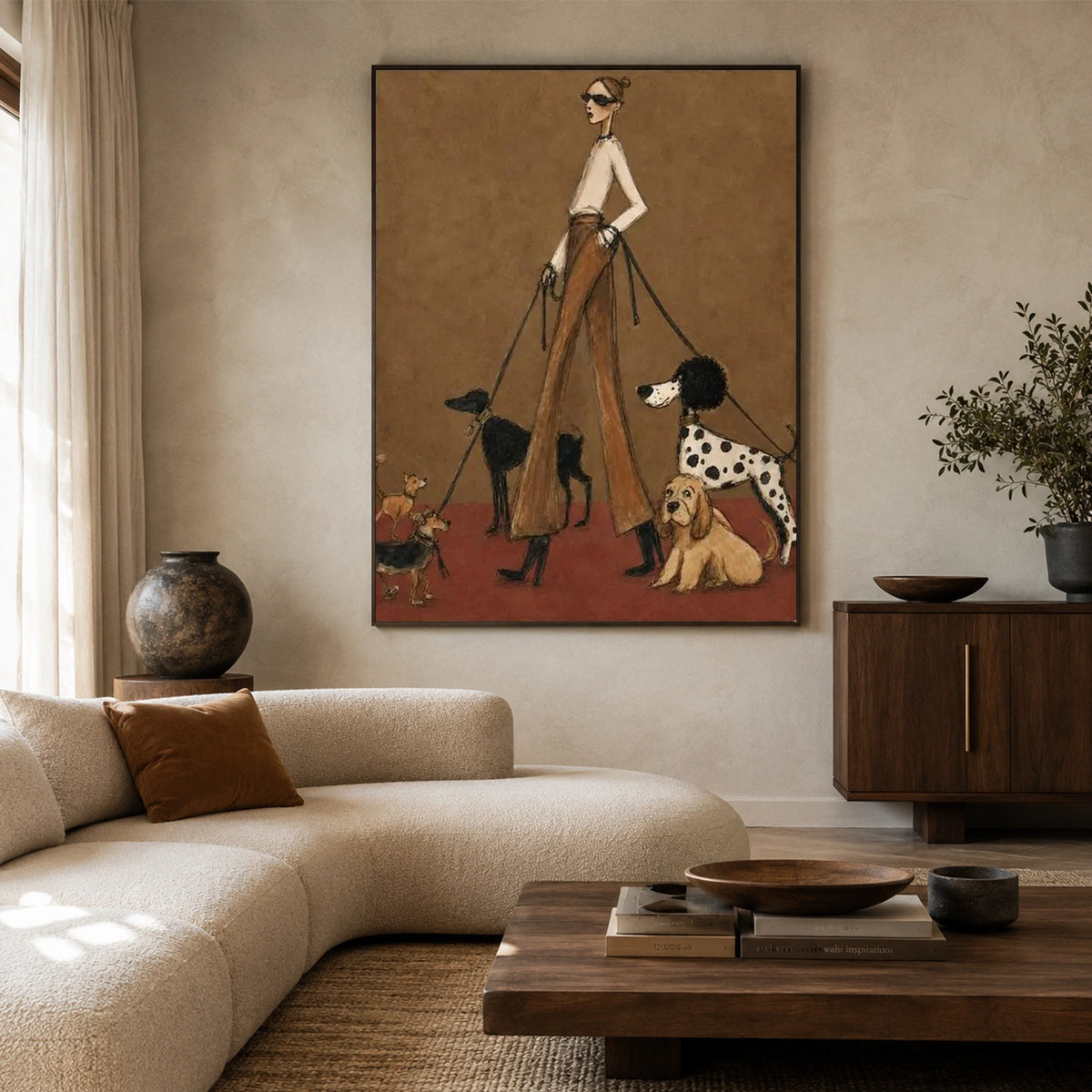 Abstract Portrait Wall Art #AP155