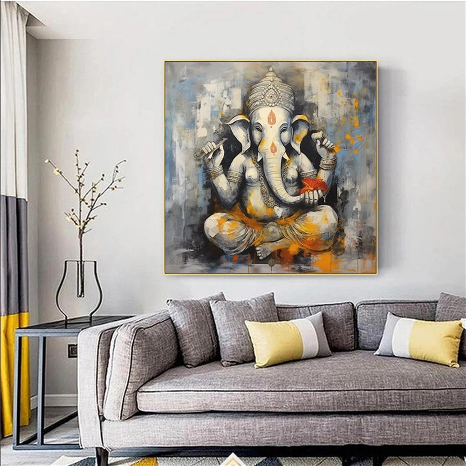 Colorful Abstract Animal Wall Art #AL061