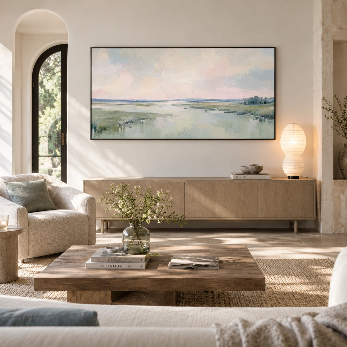 Sea & Sky Abstract Wall Art #MS366