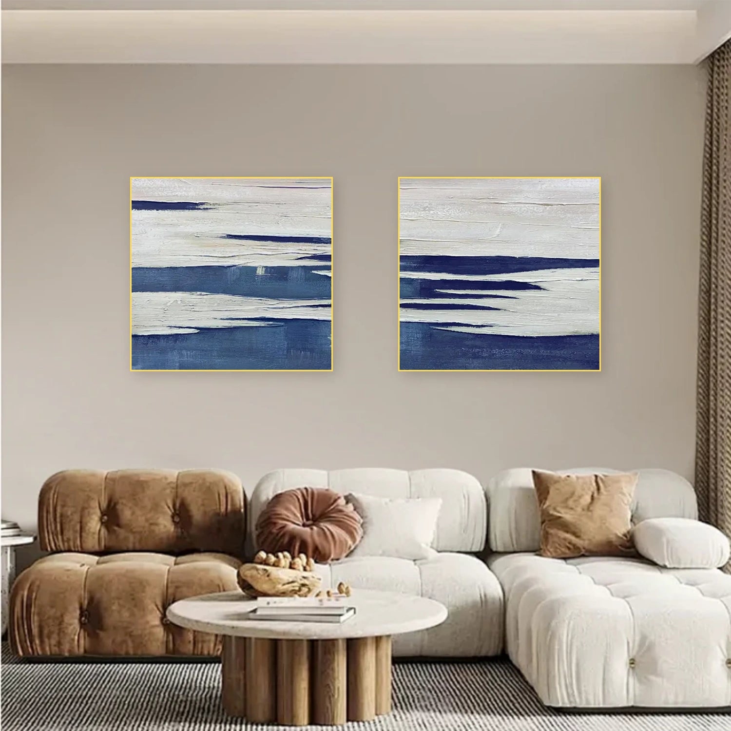Abstract Canvas Art Set of 2 #WS633