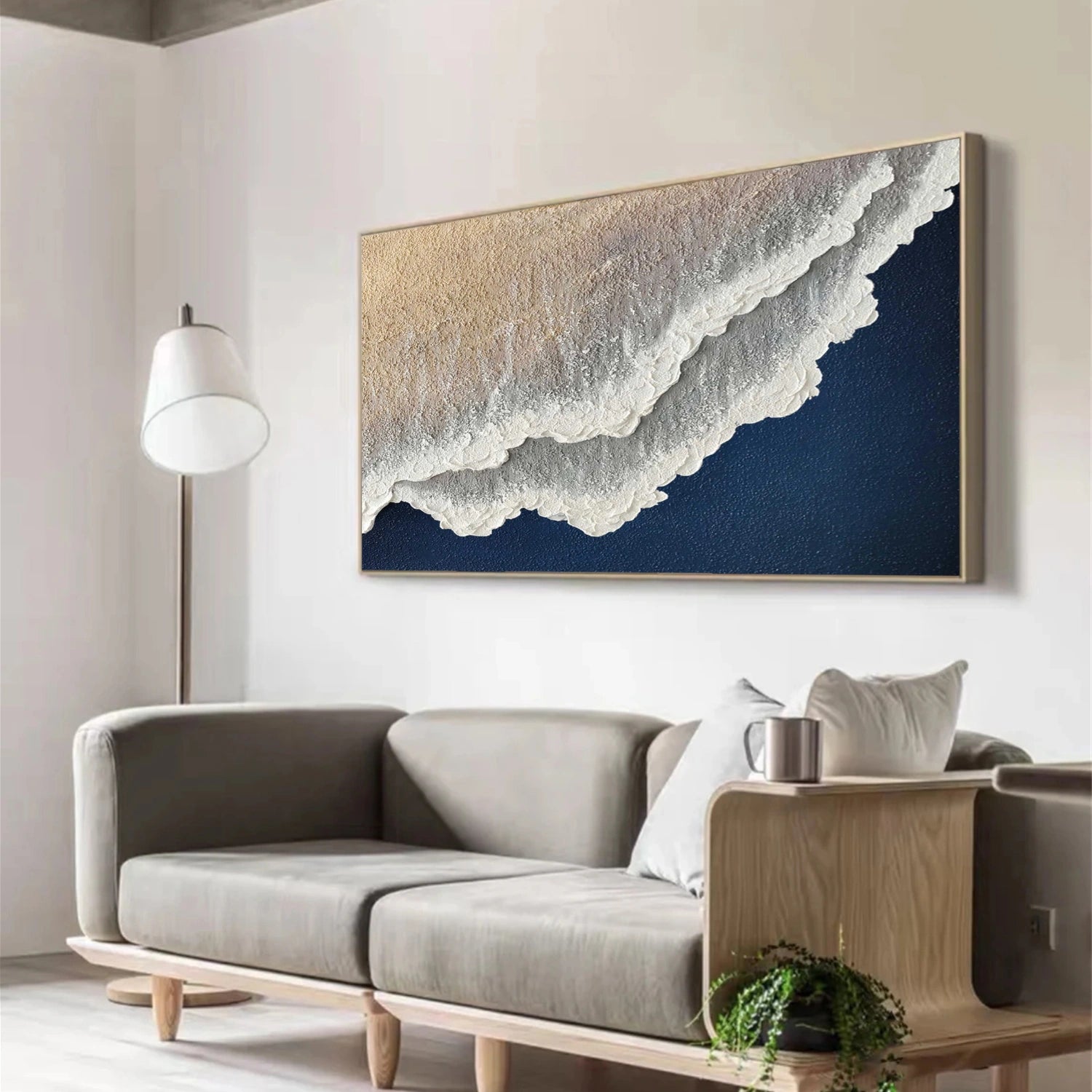 Sea & Sky Abstract Wall Art #MS159
