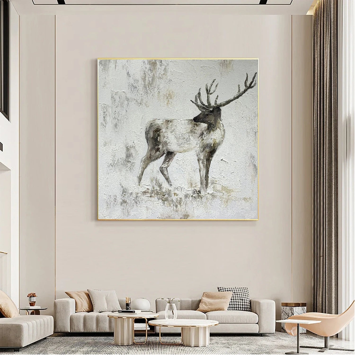 Abstract Animal Wall Art #AL137