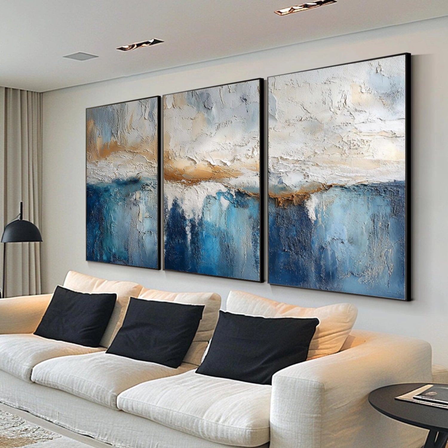 Abstract Canvas Art Set of 3 #WS881