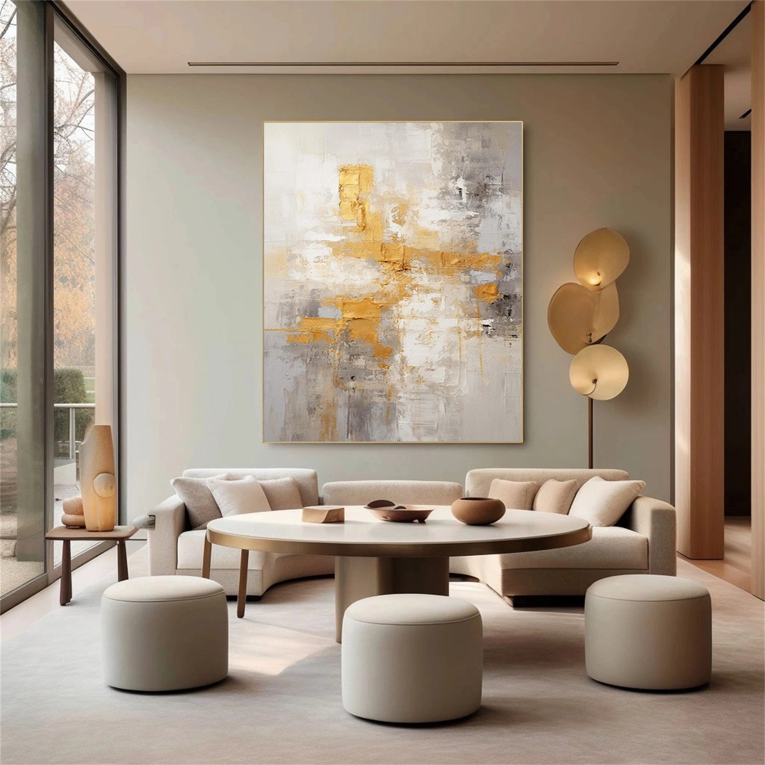 Abstract Canvas Art #WS647