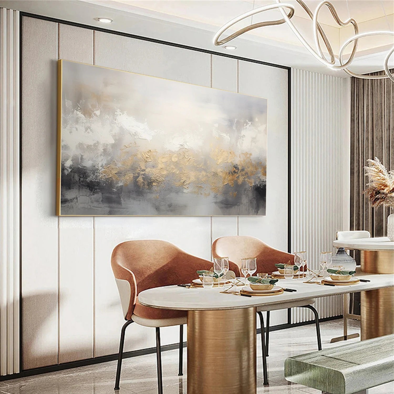 Abstract Canvas Art #WS653