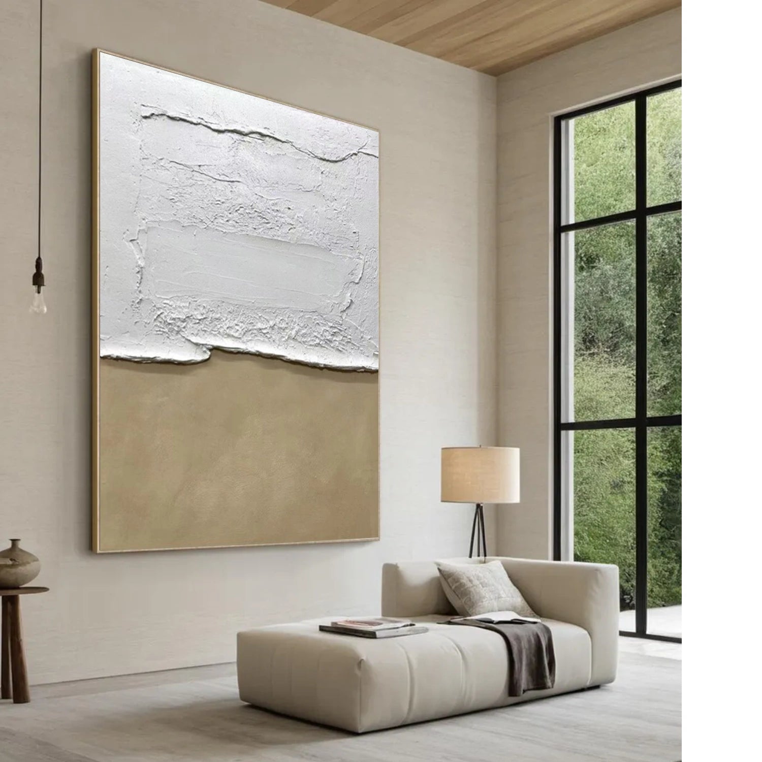 Minimalist Textured Canvas Art #MM365