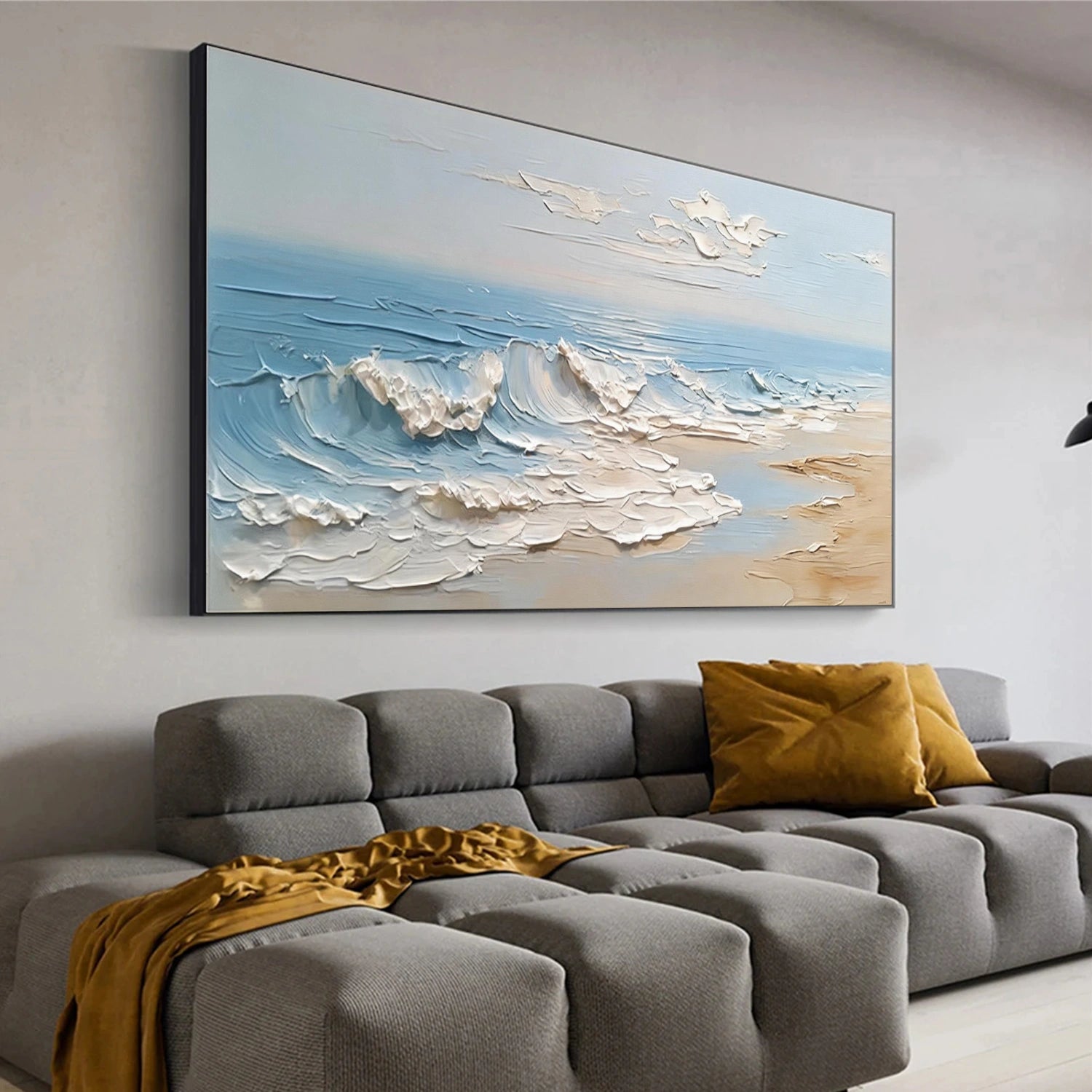 Sea & Sky Abstract Wall Art #MS295