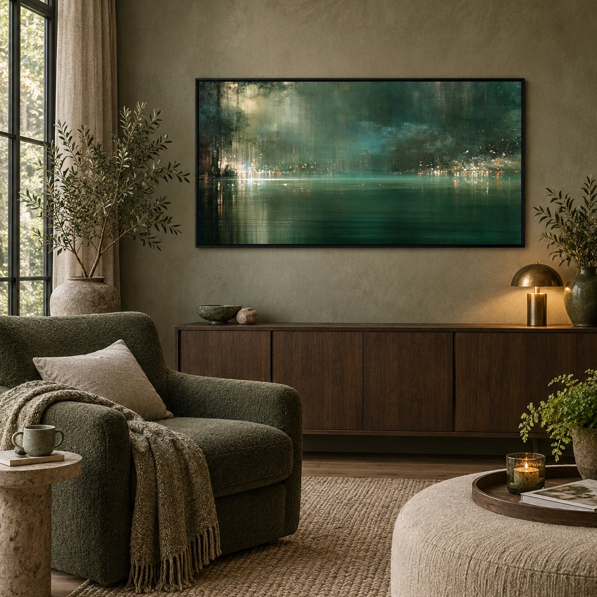 Sea & Sky Abstract Wall Art #MS367