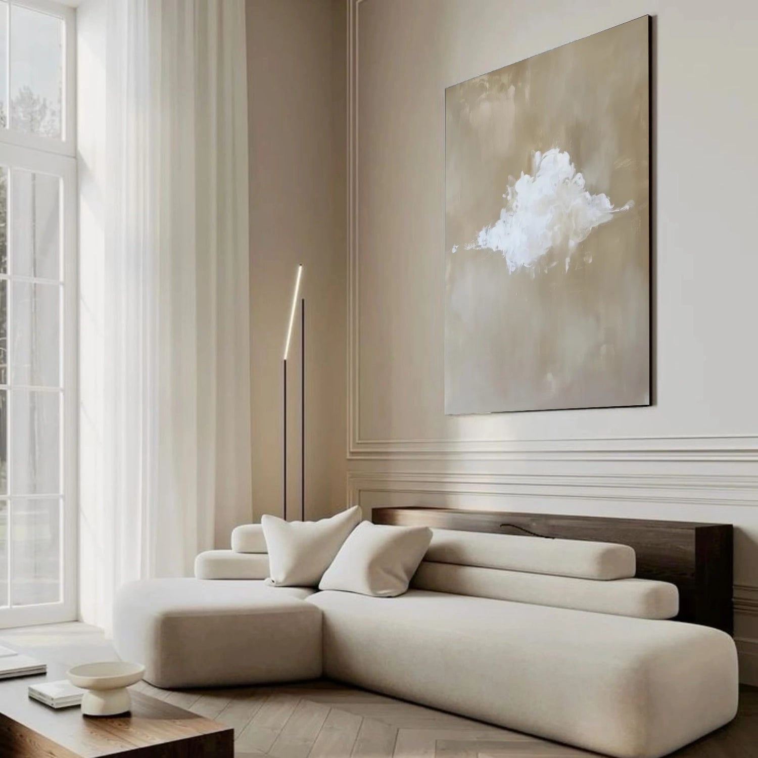 Sea & Sky Abstract Wall Art #MS184