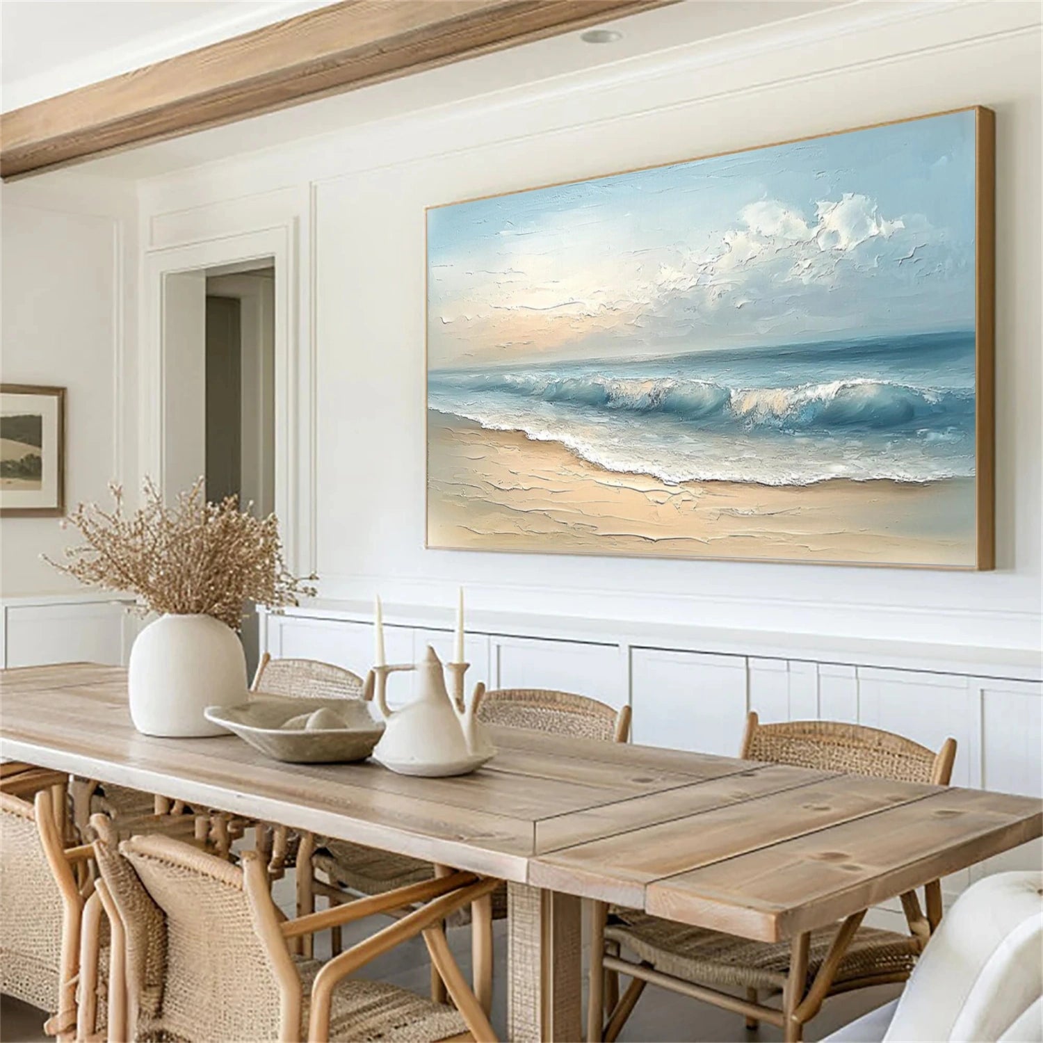 Sea & Sky Abstract Wall Art #MS193