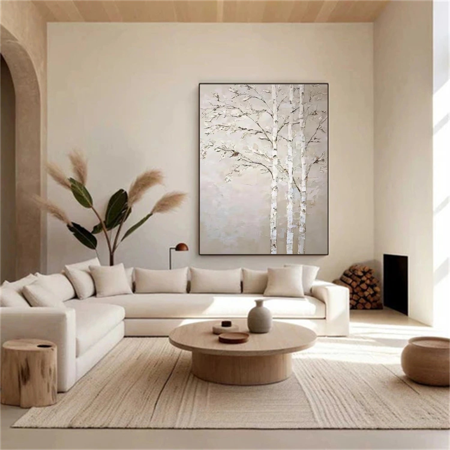 Flower & Tree Abstract Wall Art #ML195