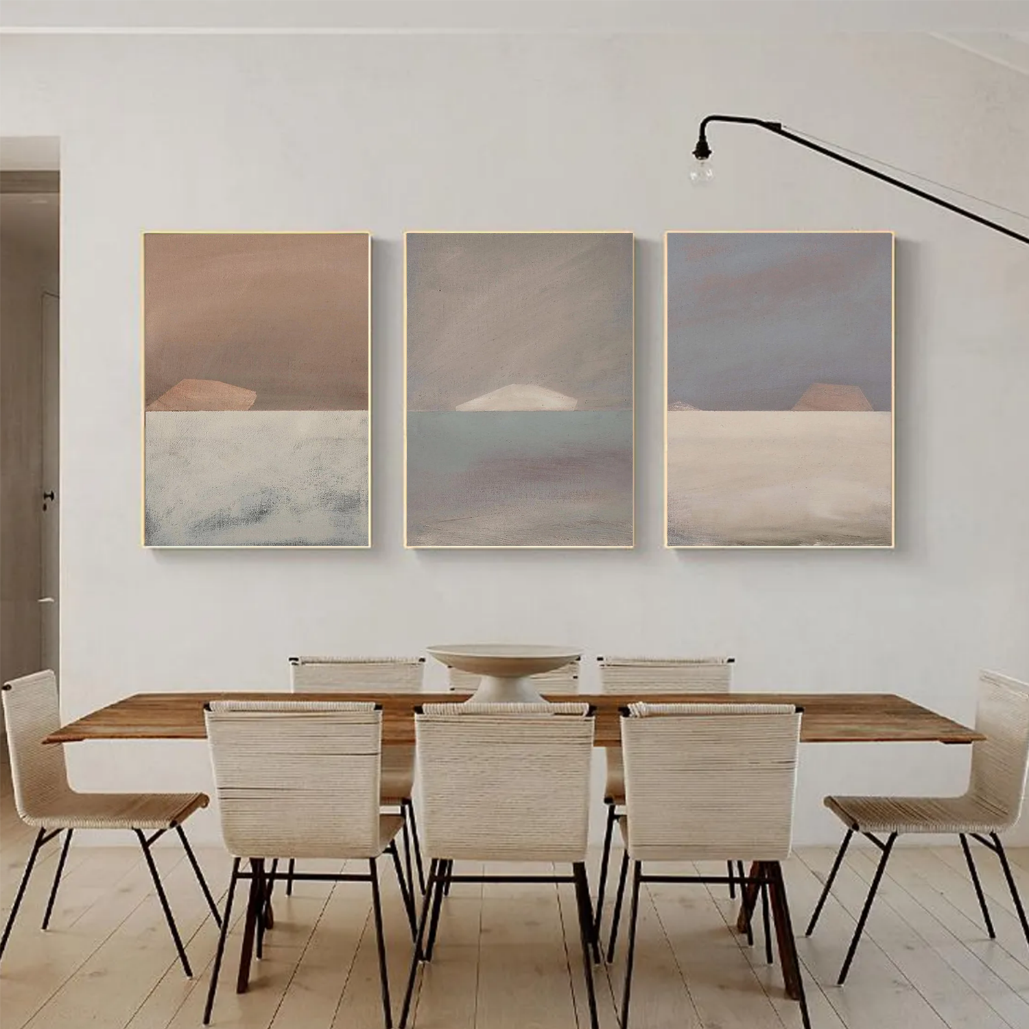 Abstract Canvas Art Set of 3 #WS680