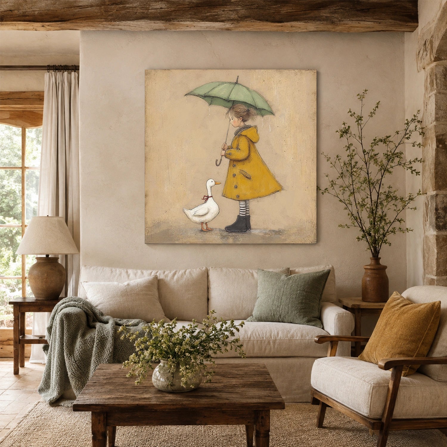 Abstract Portrait Wall Art #AP143