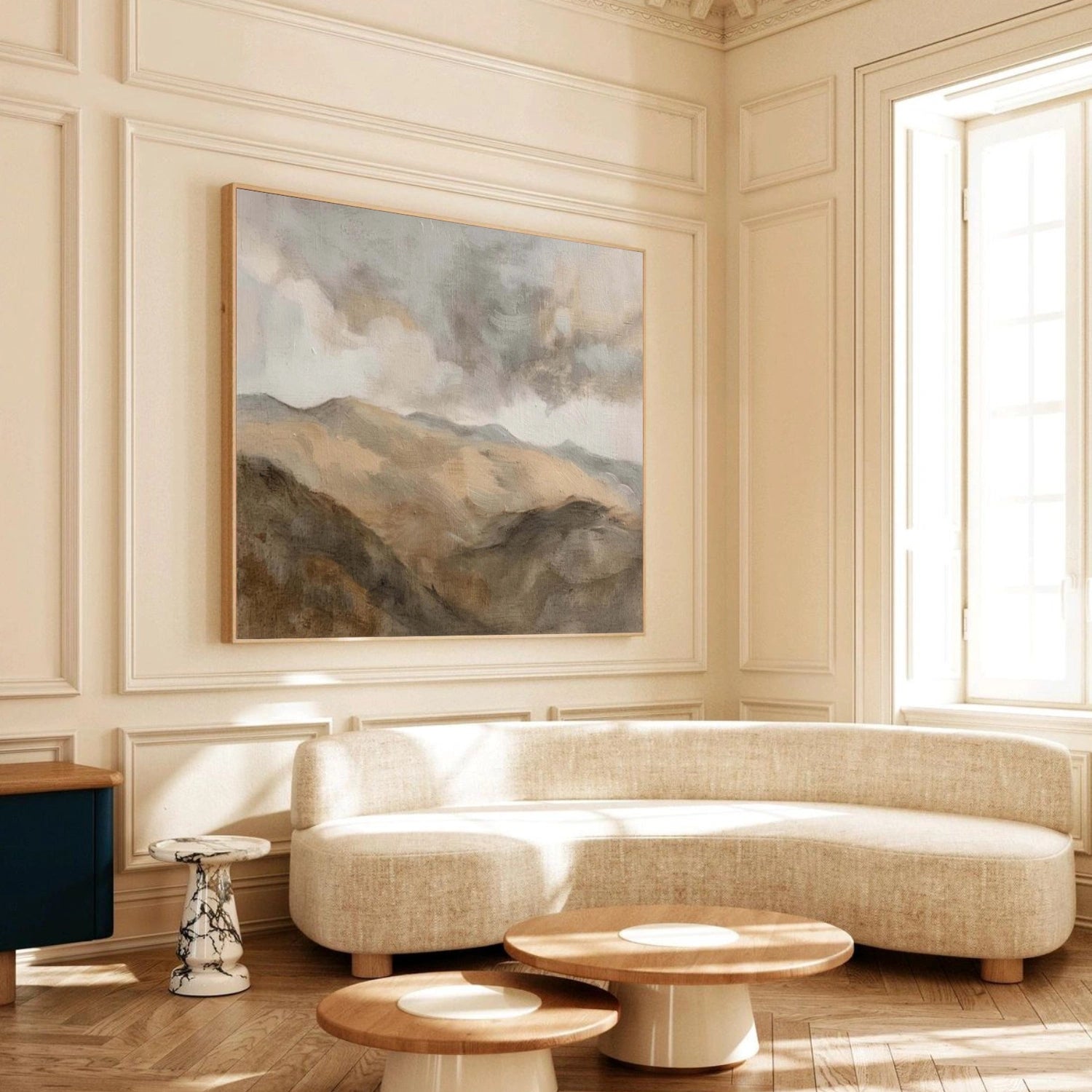 Minimalist Mountain Canvas Art #MM390