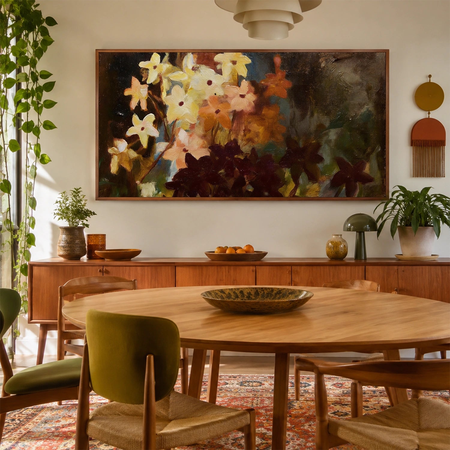 Flower & Tree Abstract Wall Art #ML270