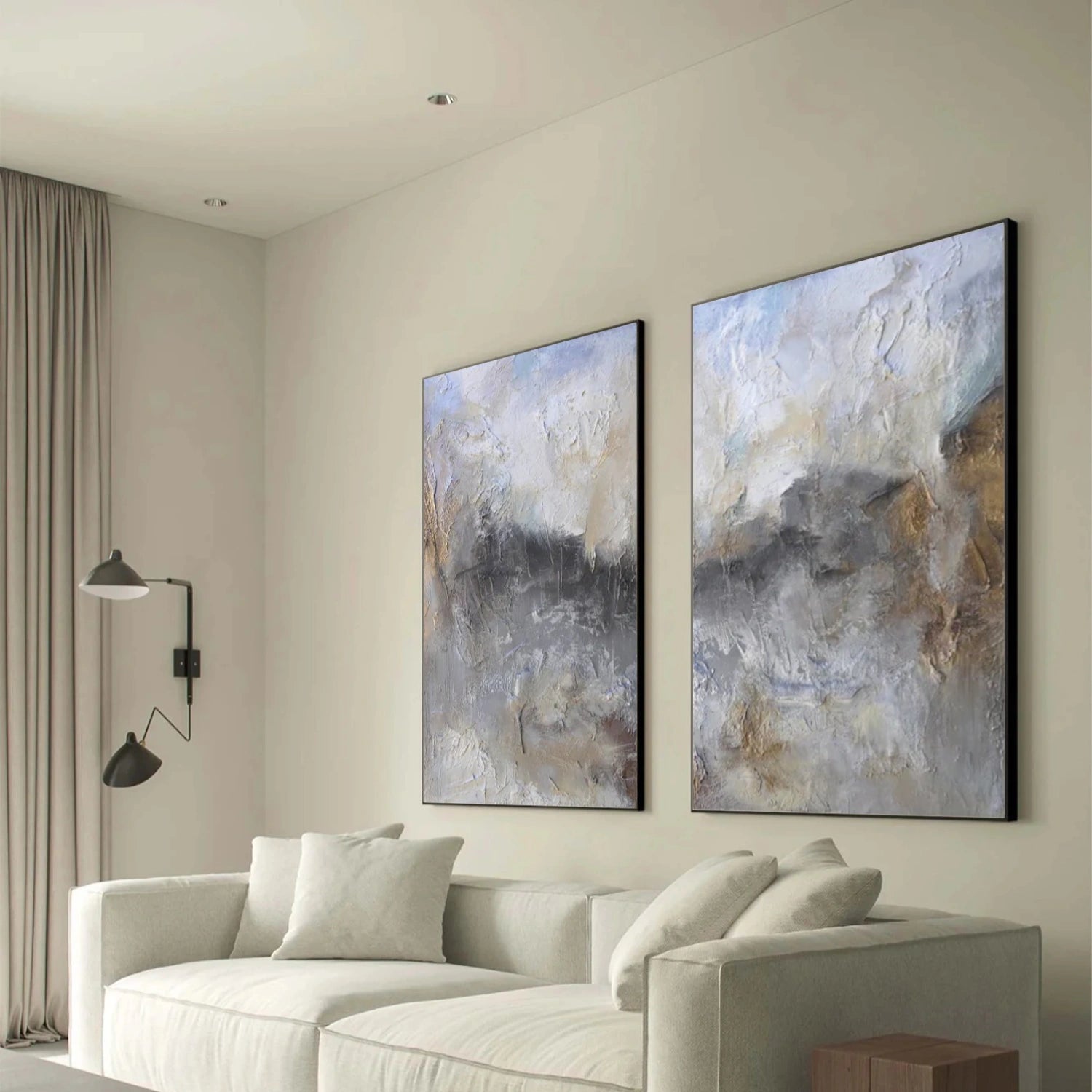 Wabi Sabi Canvas Art Set of 2 #WS726