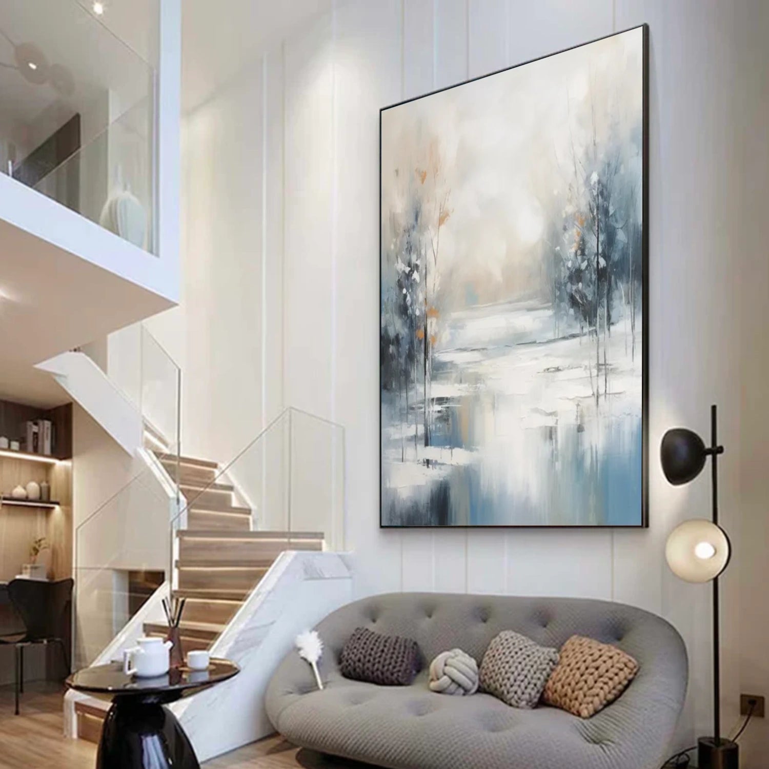 Flower & Tree Abstract Wall Art #ML161