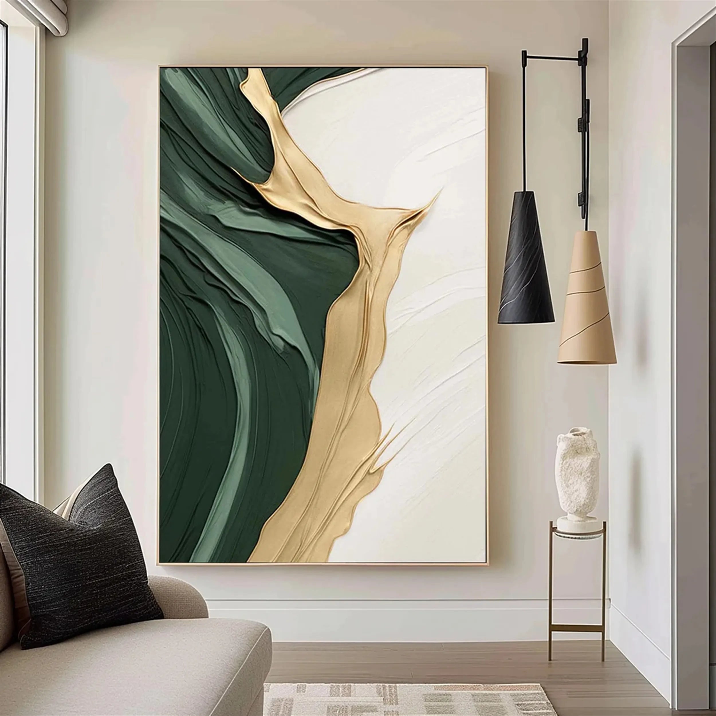 Green Texture Art #GT031