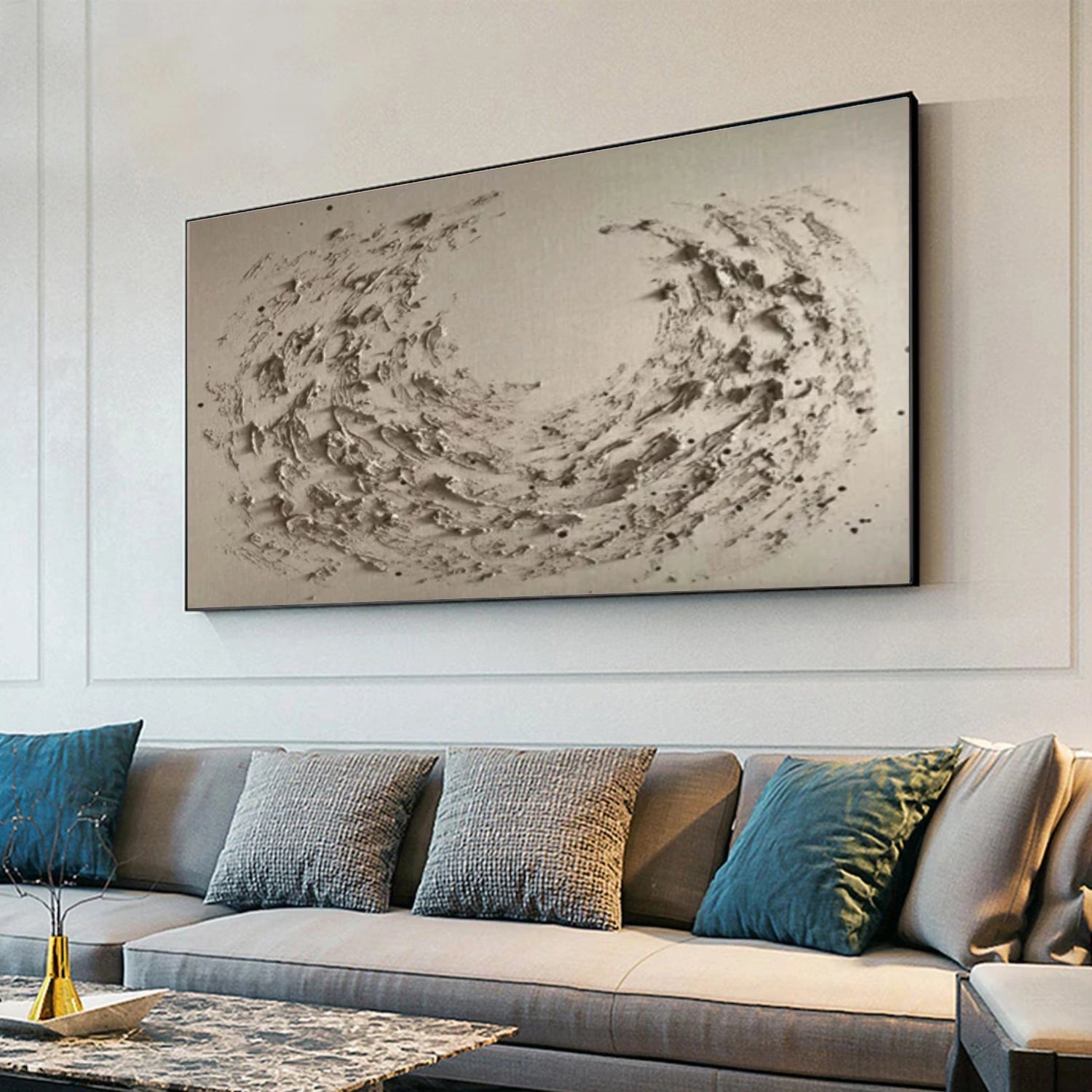 Minimalist Textured Canvas Art #MM320
