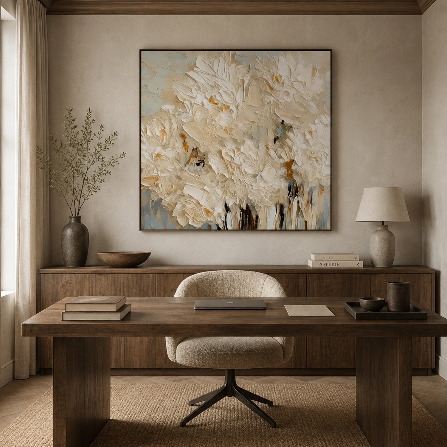 Flower & Tree Abstract Wall Art #ML283