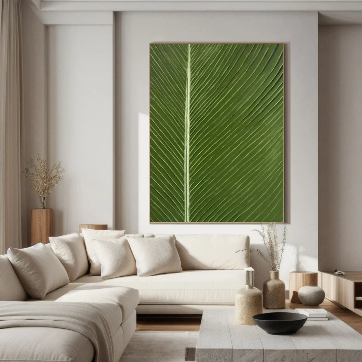 Green Minimalist Texture Art #GT045