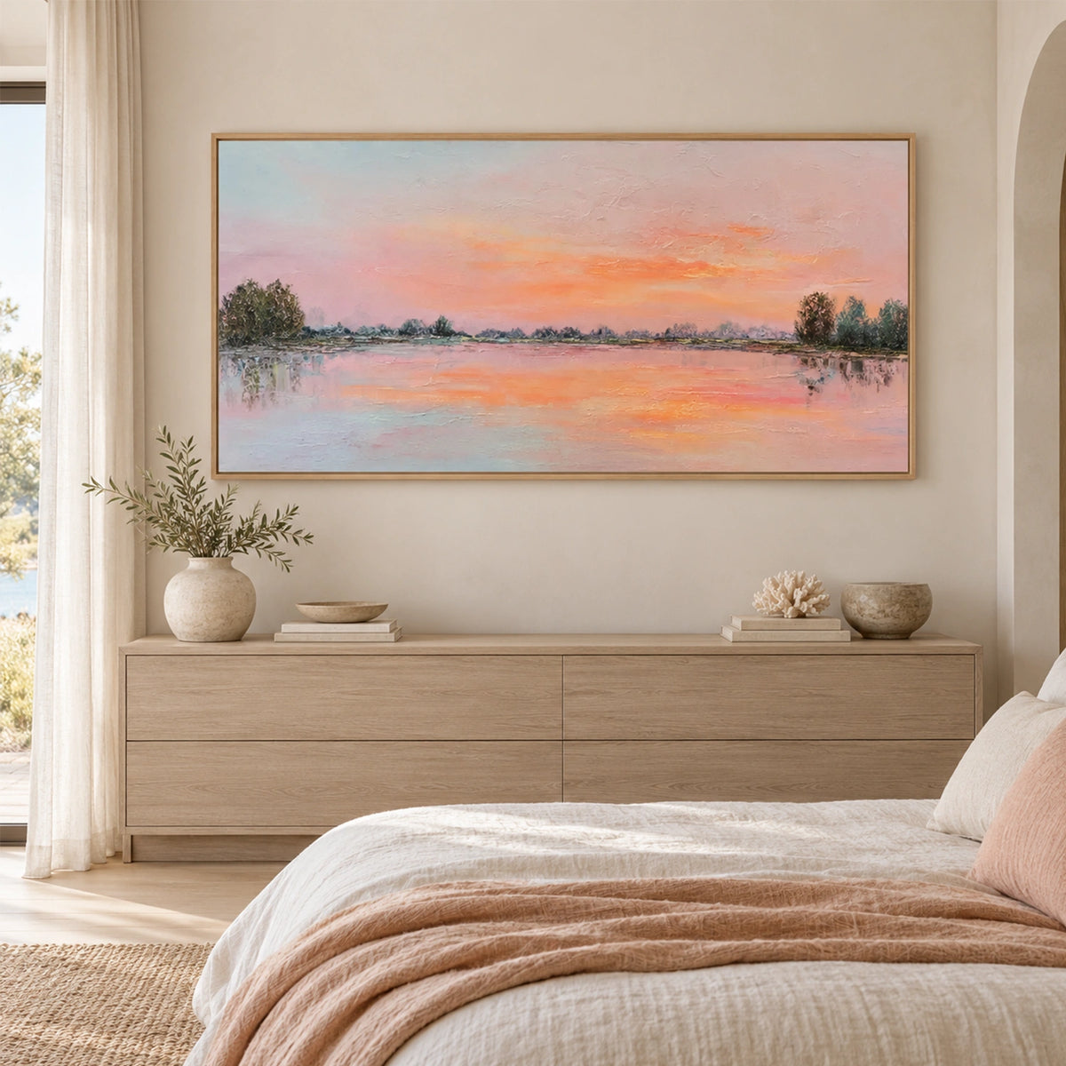 Sea & Sky Abstract Wall Art #MS364