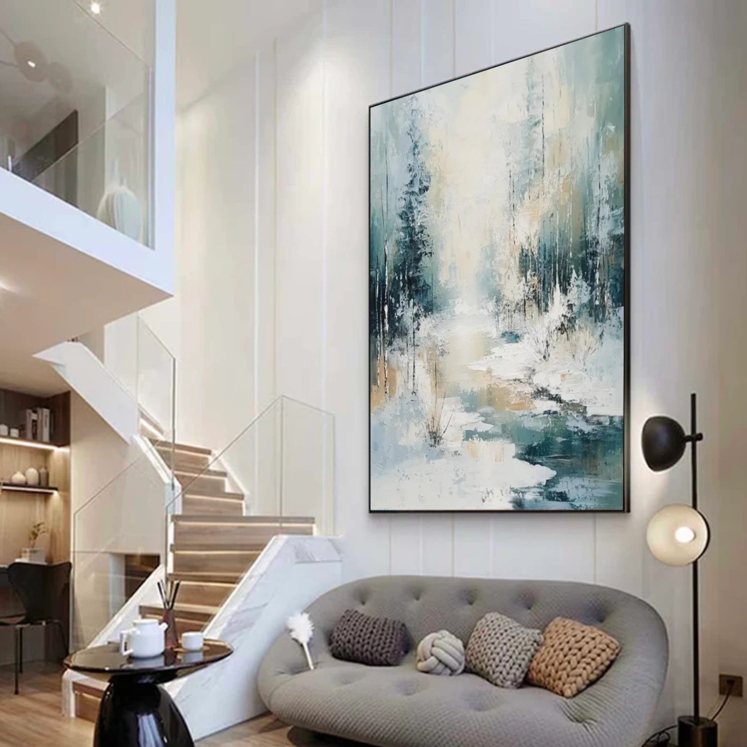 Flower & Tree Abstract Wall Art #ML159