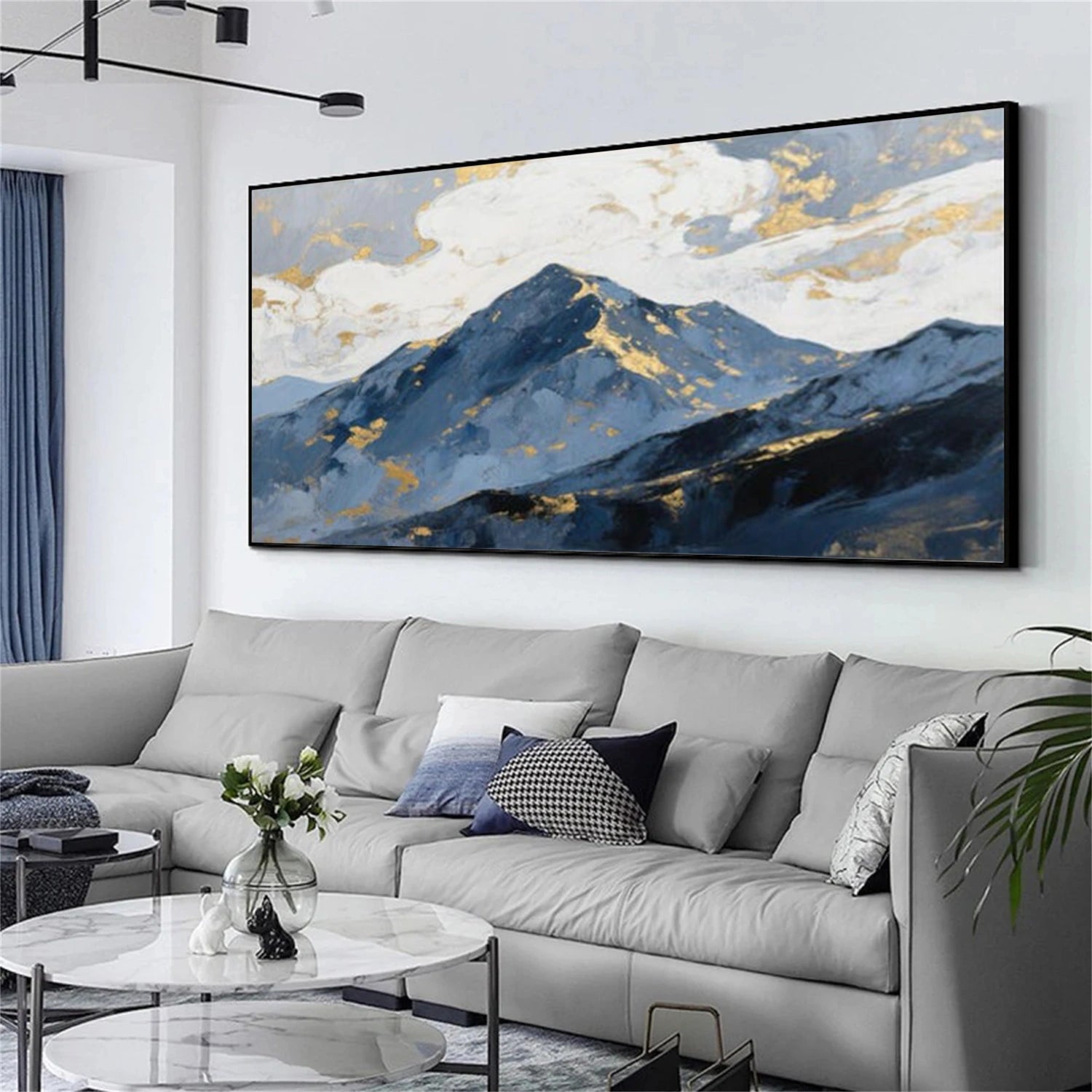 Minimalist Mountain Canvas Art #MM342