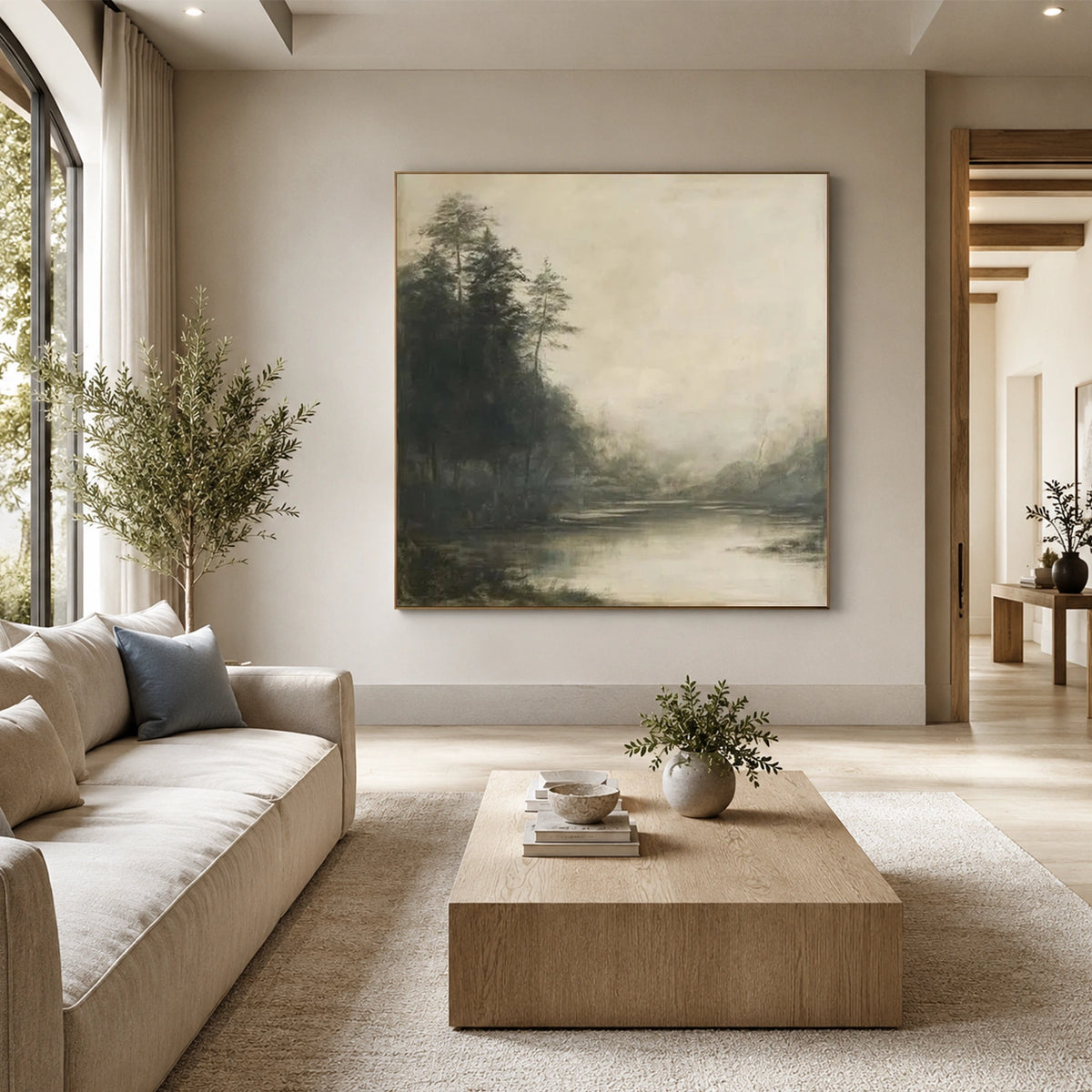 Flower & Tree Abstract Wall Art #ML297