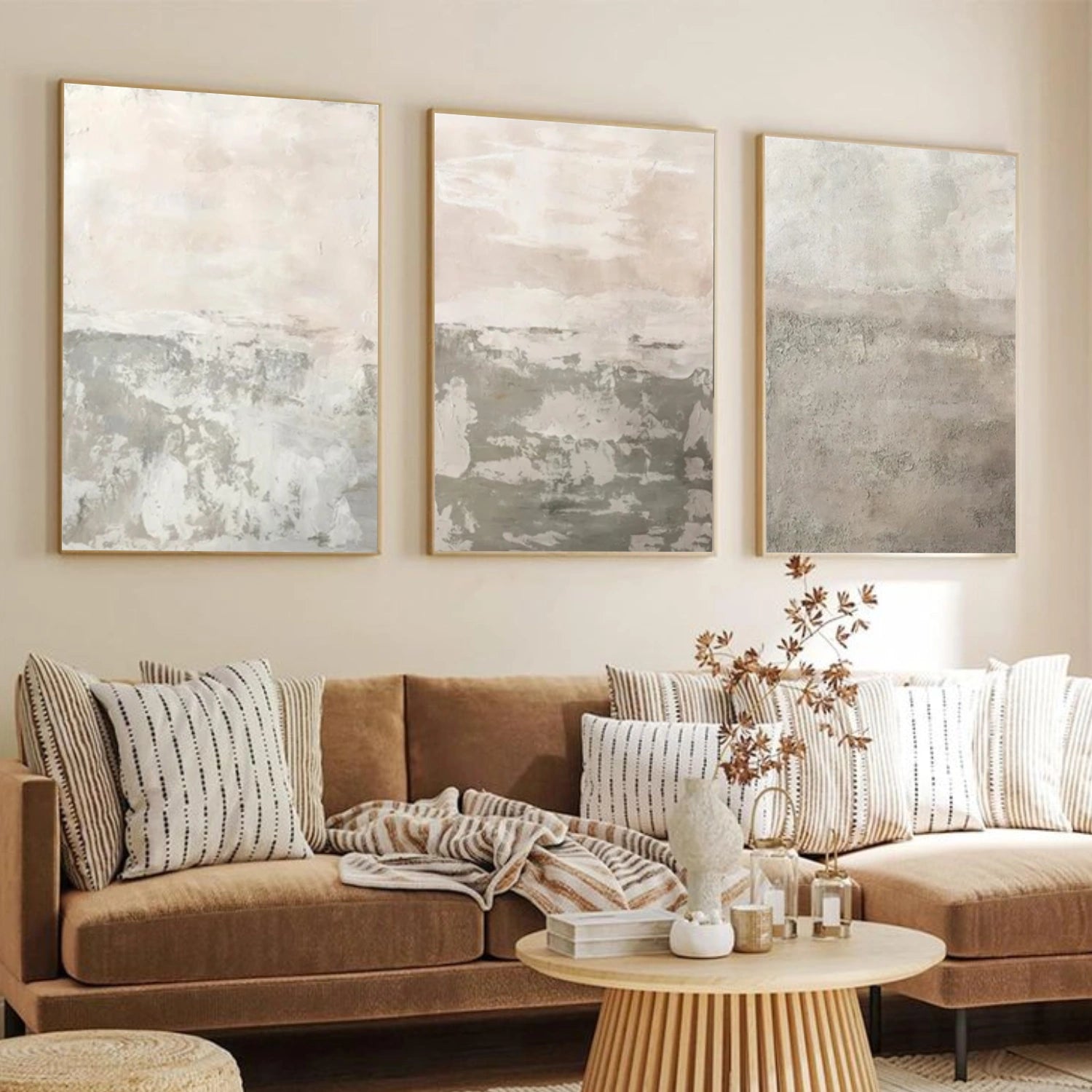 Wabi Sabi Canvas Art Set of 3 #WS889