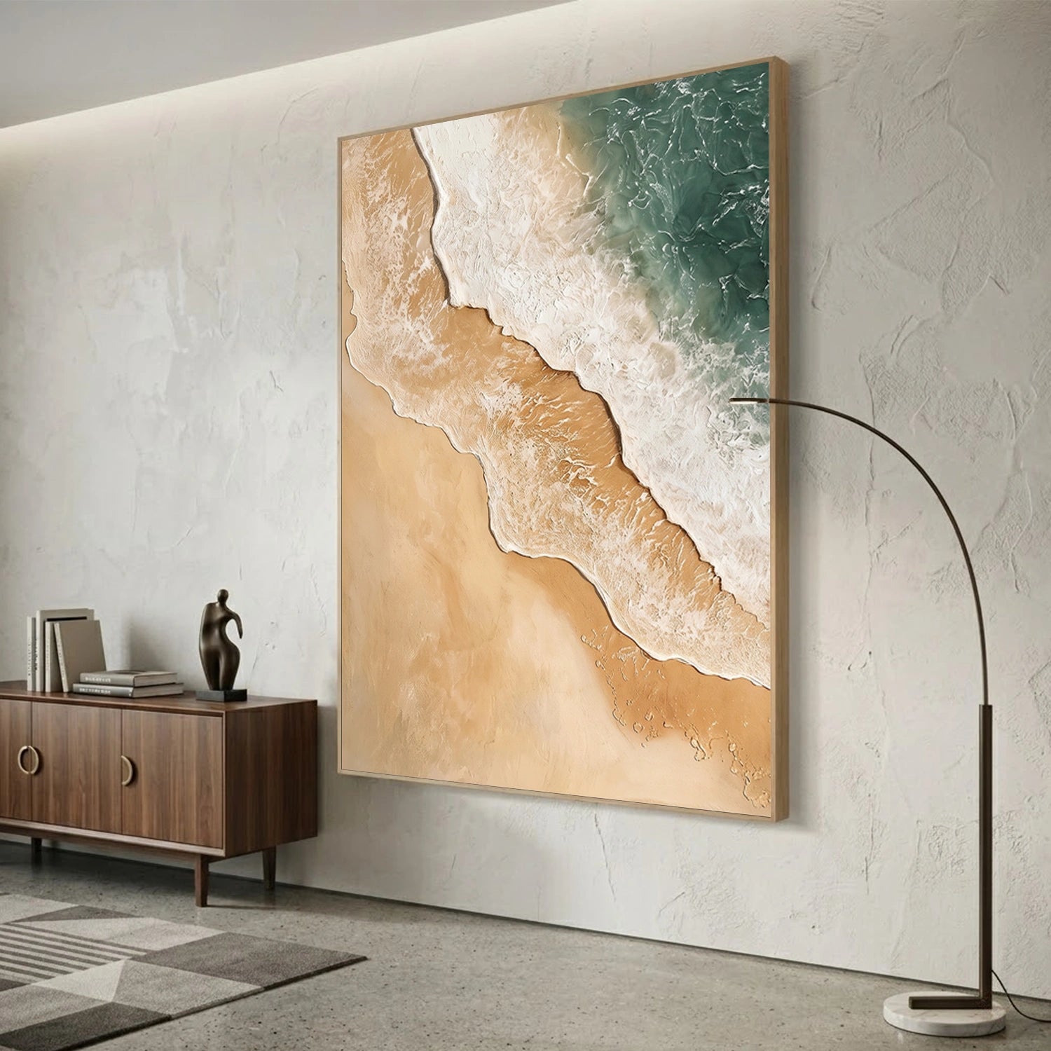 Sea & Sky Abstract Wall Art #MS303