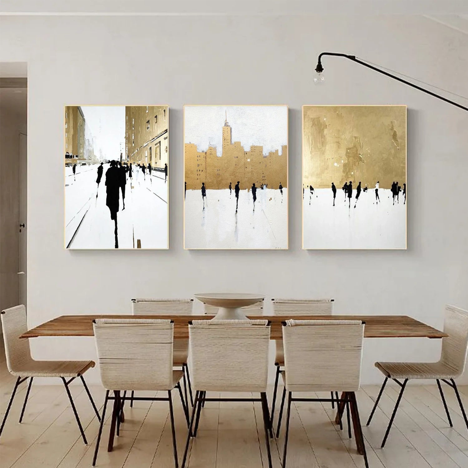 Abstract Portrait Wall Art Set of 3 #AP066