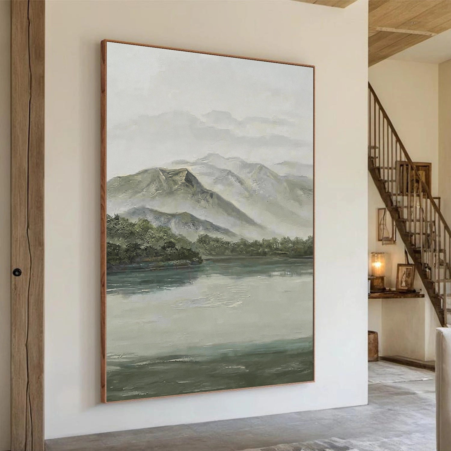 Minimalist Mountain Canvas Art #MM392