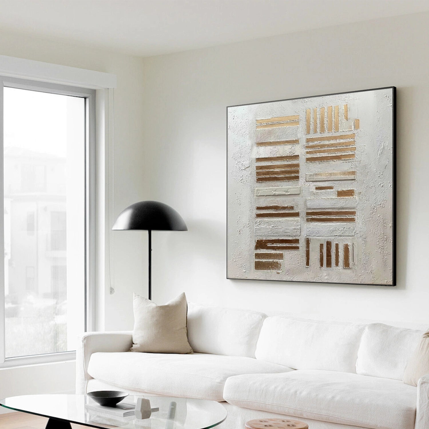 Wabi Sabi Textured Canvas Art #WS932