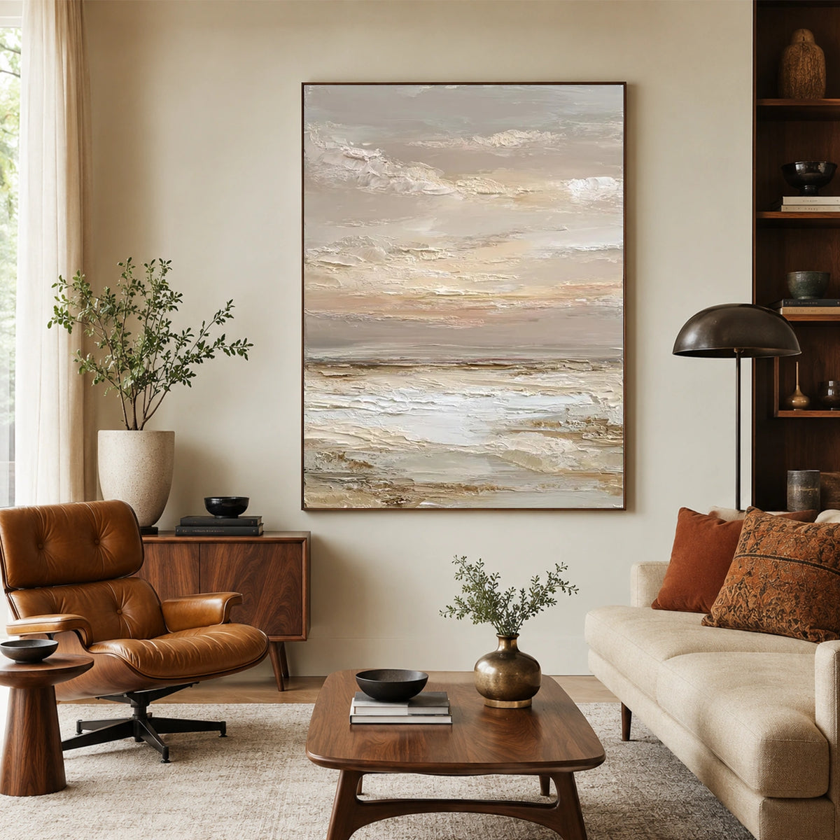 Sea & Sky Abstract Wall Art #MS368