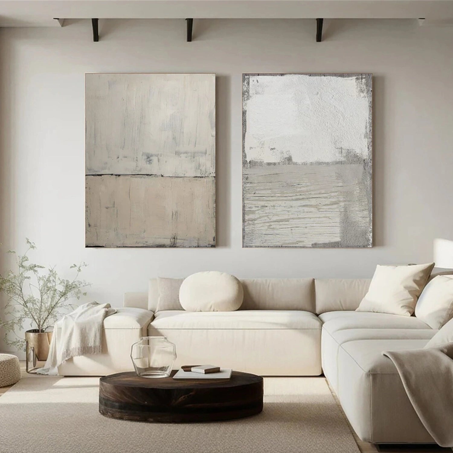 Wabi Sabi Canvas Art Set of 2 #WS725
