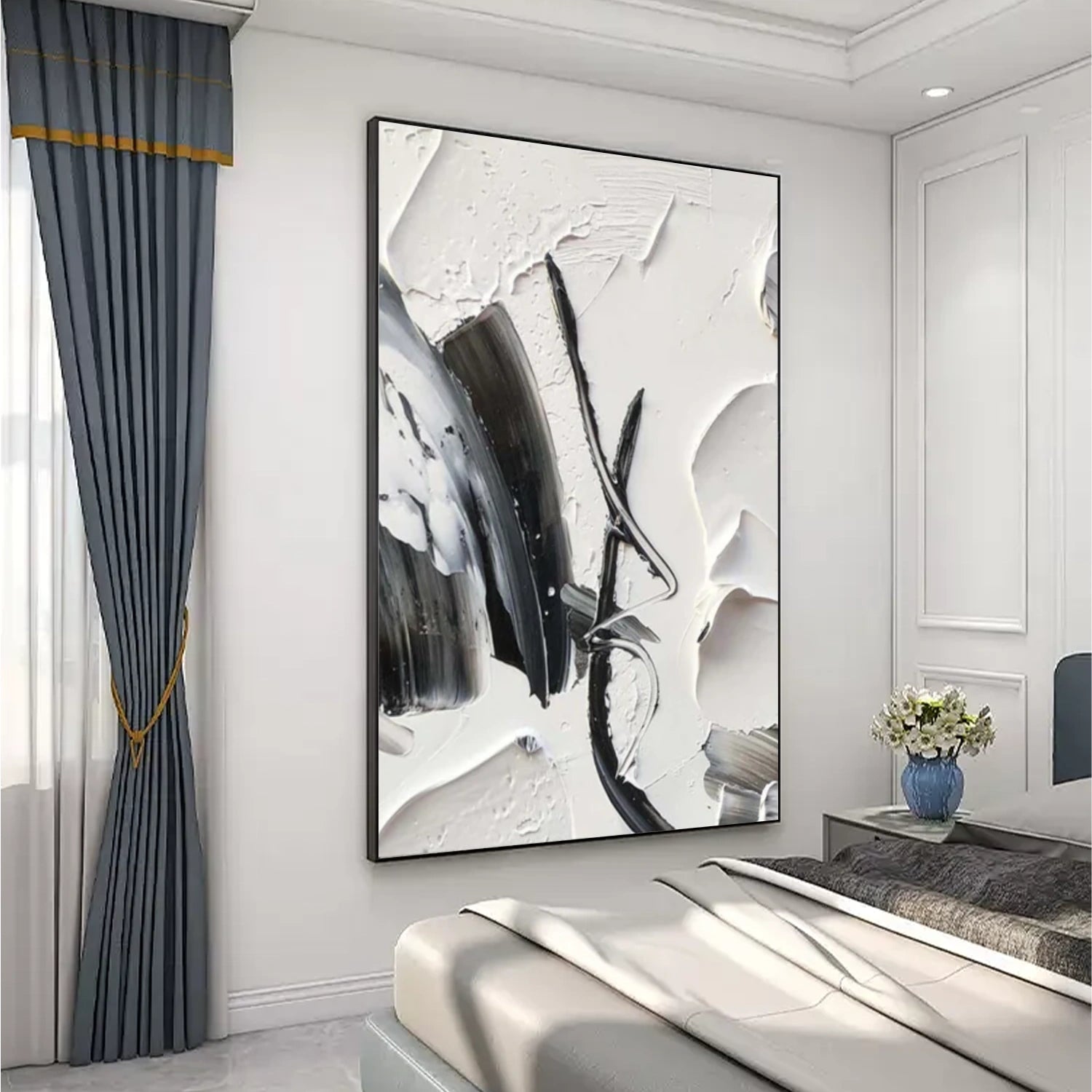 Minimalist Textured Canvas Art #MM317