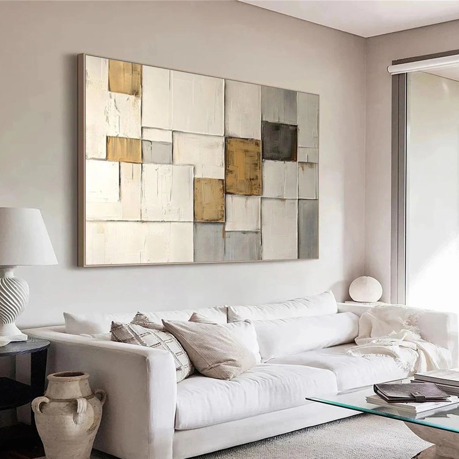 Wabi Sabi Textured Canvas Art #WS971