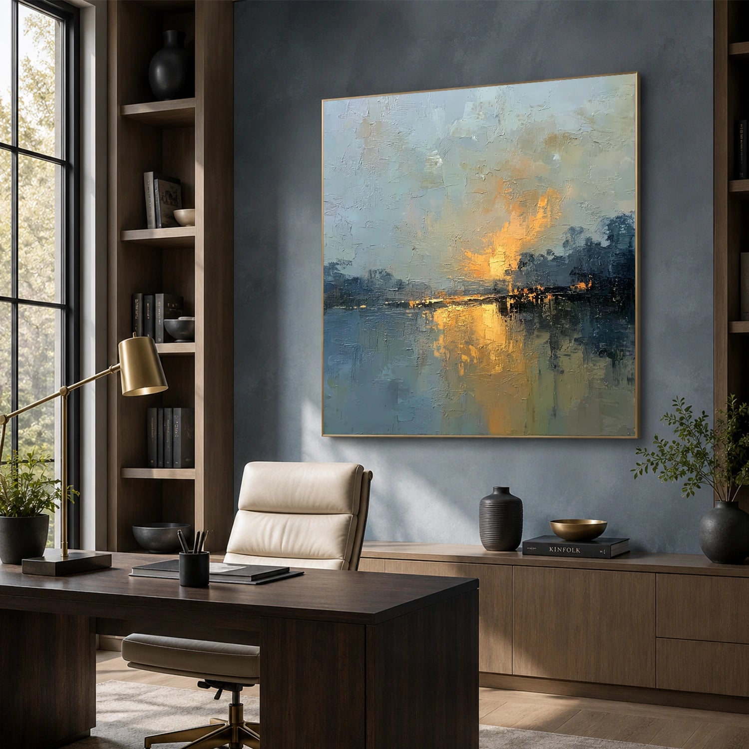 Sea & Sky Abstract Wall Art #MS338