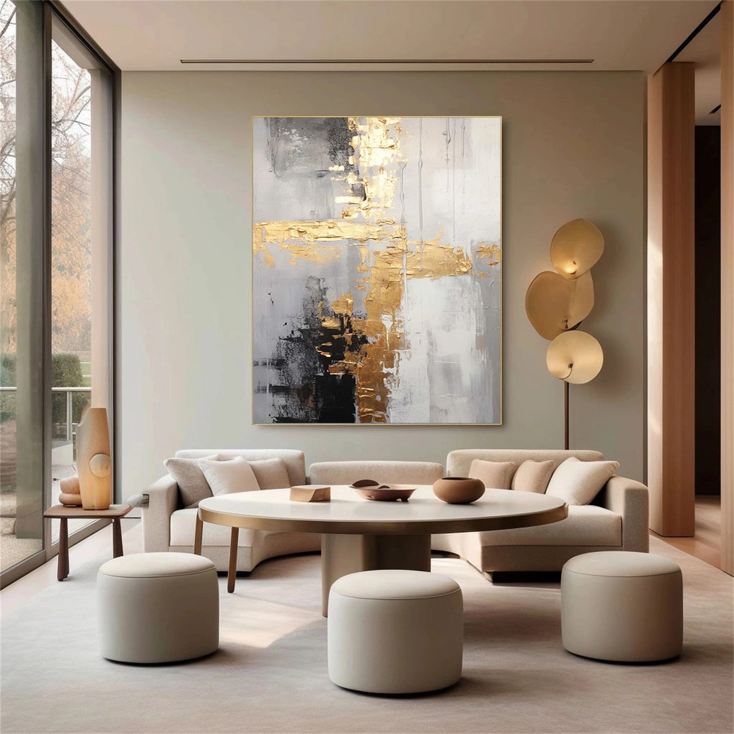 Abstract Canvas Art #WS648