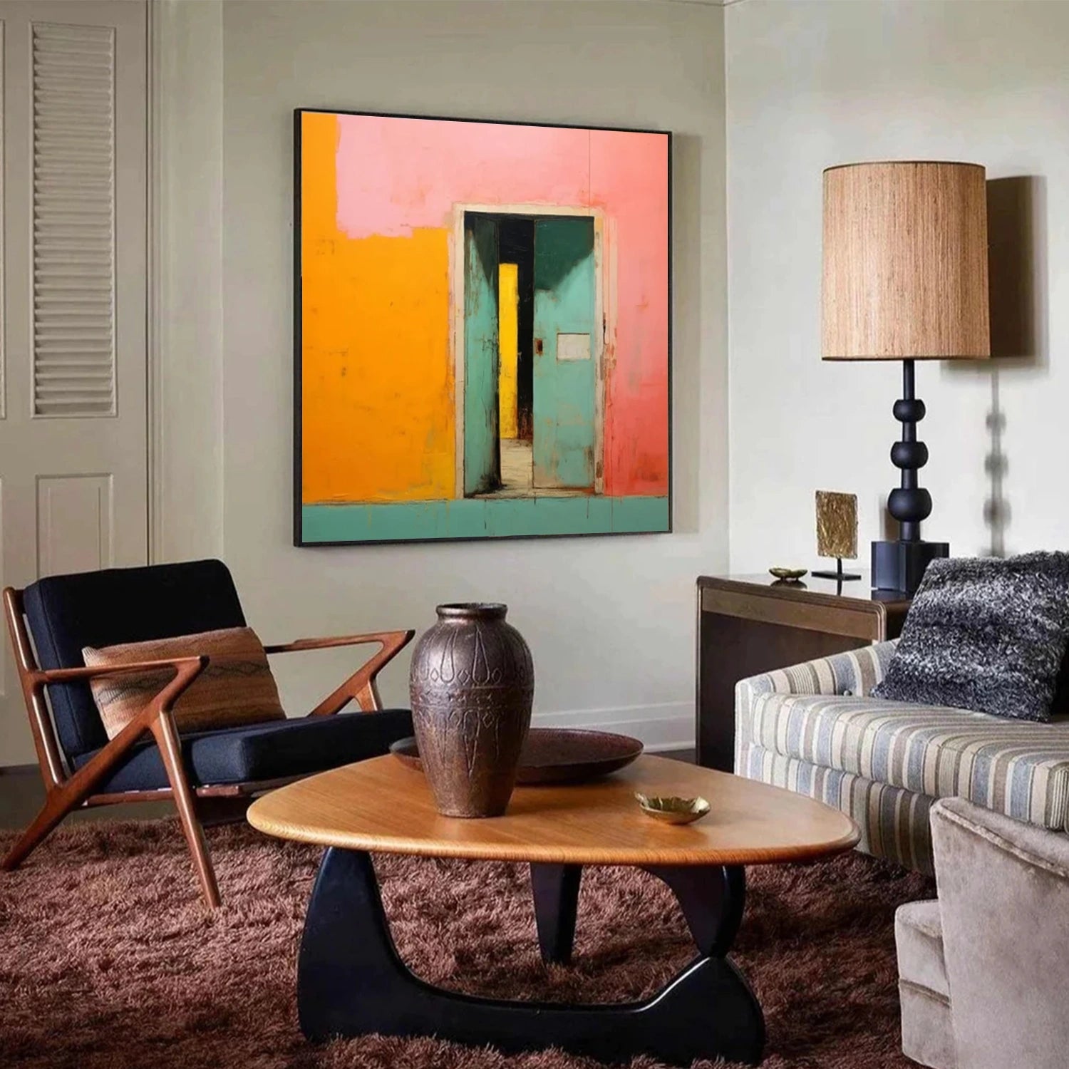 Abstract Canvas Art #WS831