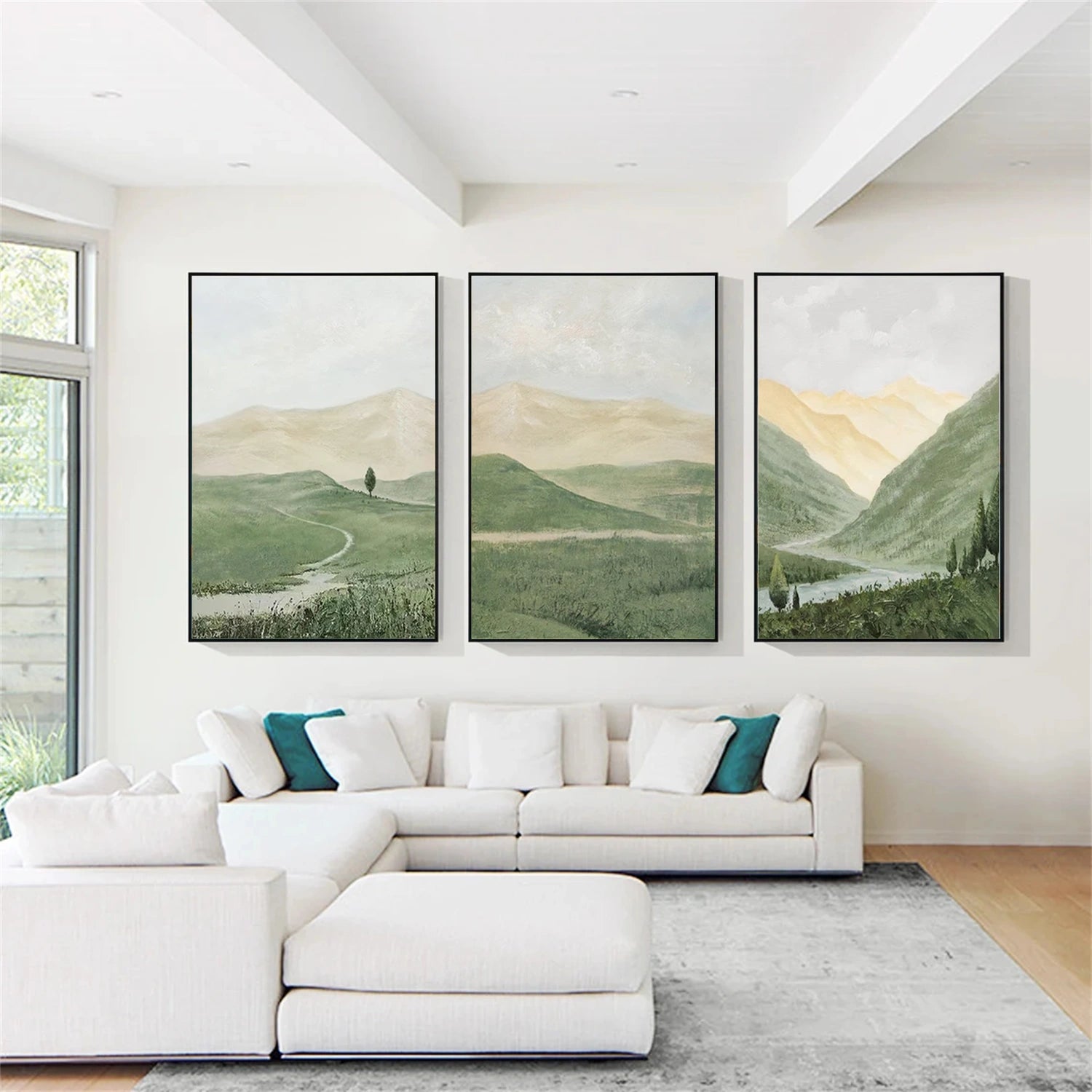 Minimalist Mountain Canvas Art Set of 3 #MM260