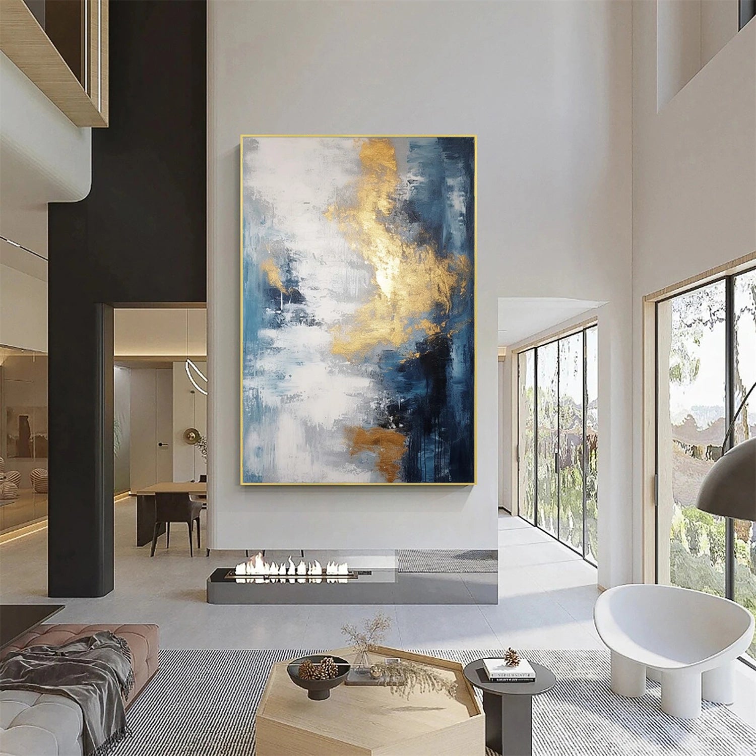 Abstract Canvas Art #WS649