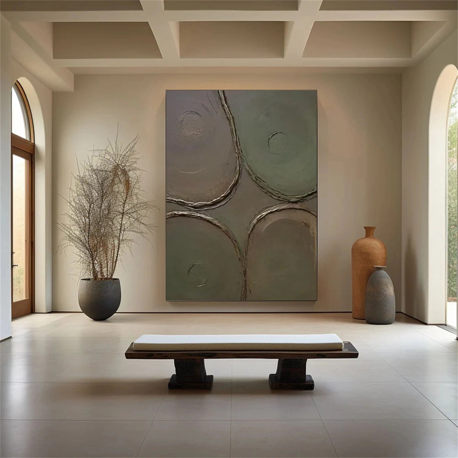 Minimalist Textured Canvas Art Set of 3 #MM309