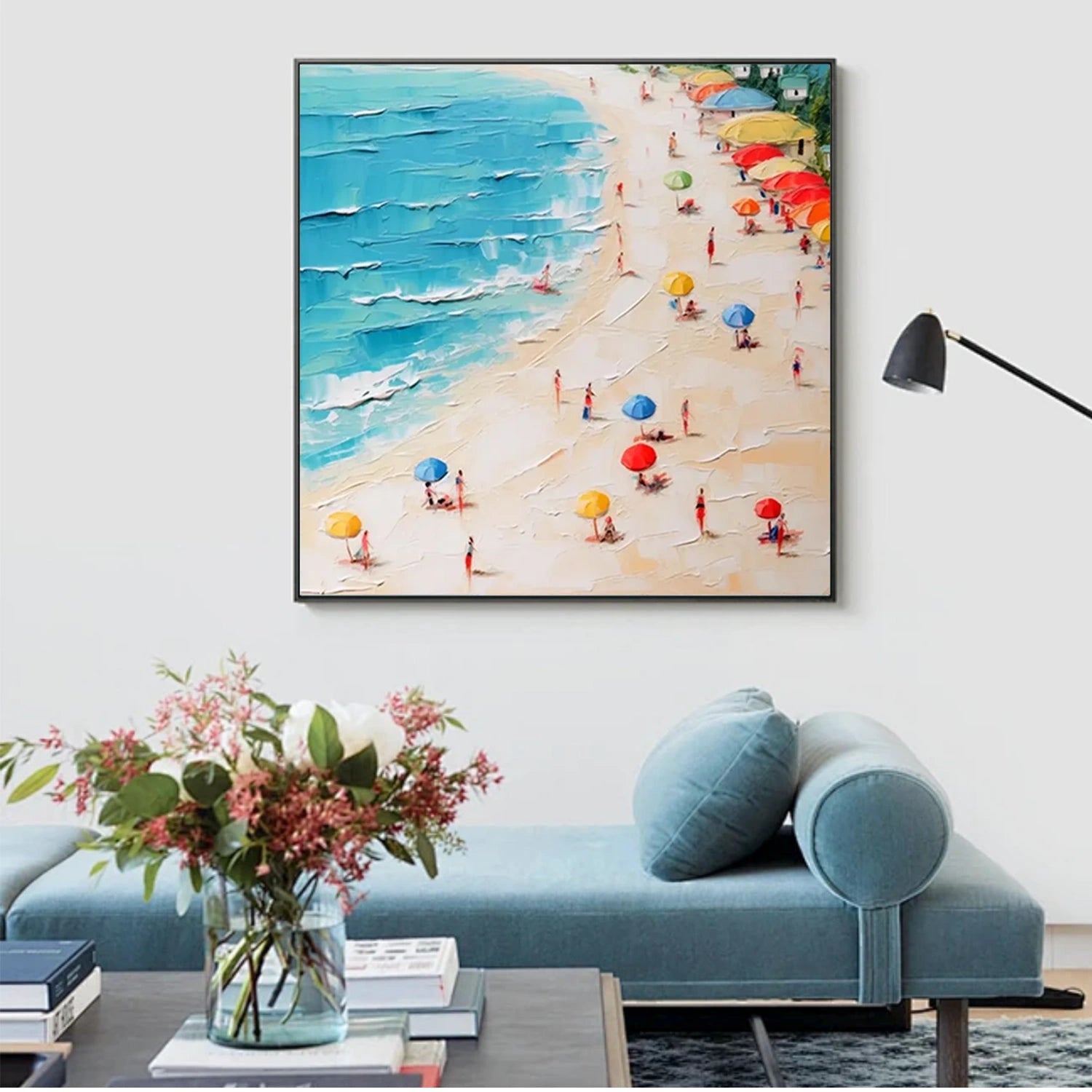 Swimming Sport Textured Wall Art #SA028