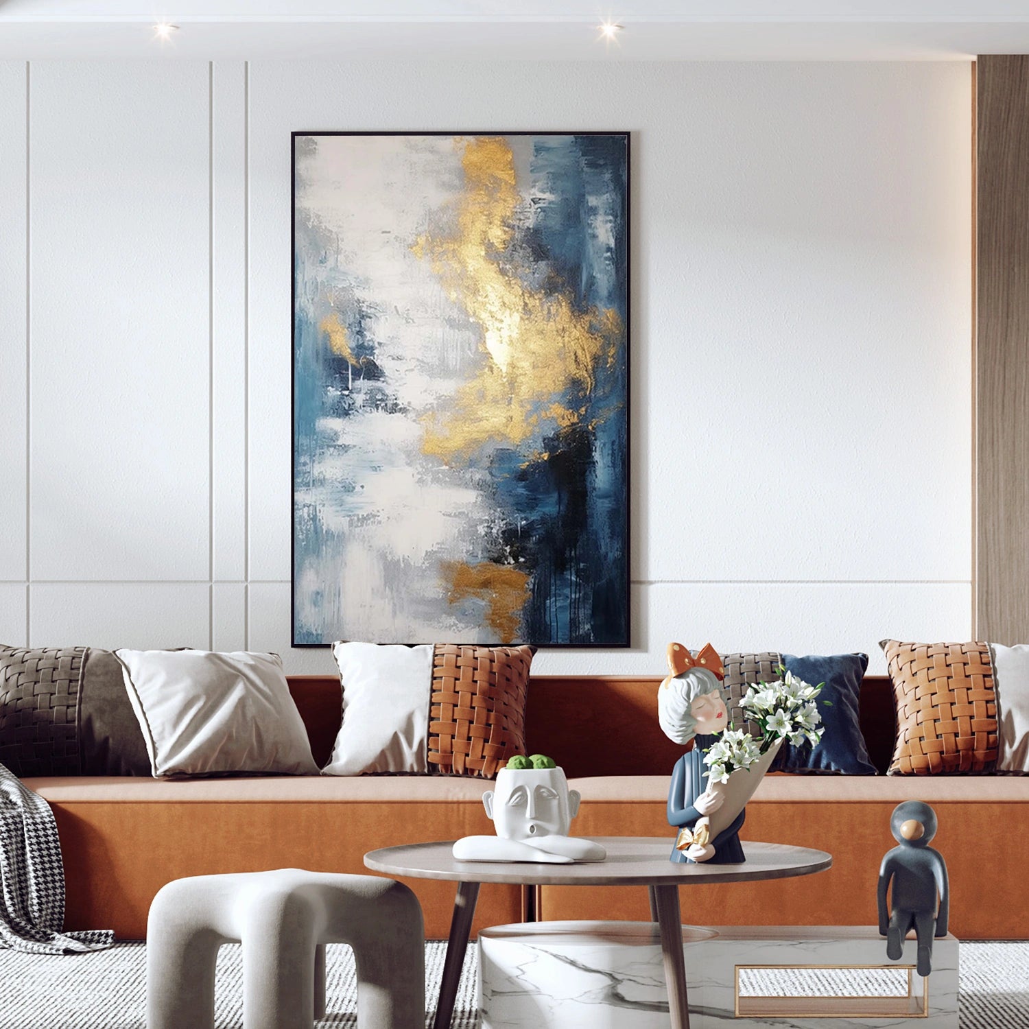 Abstract Canvas Art #WS649