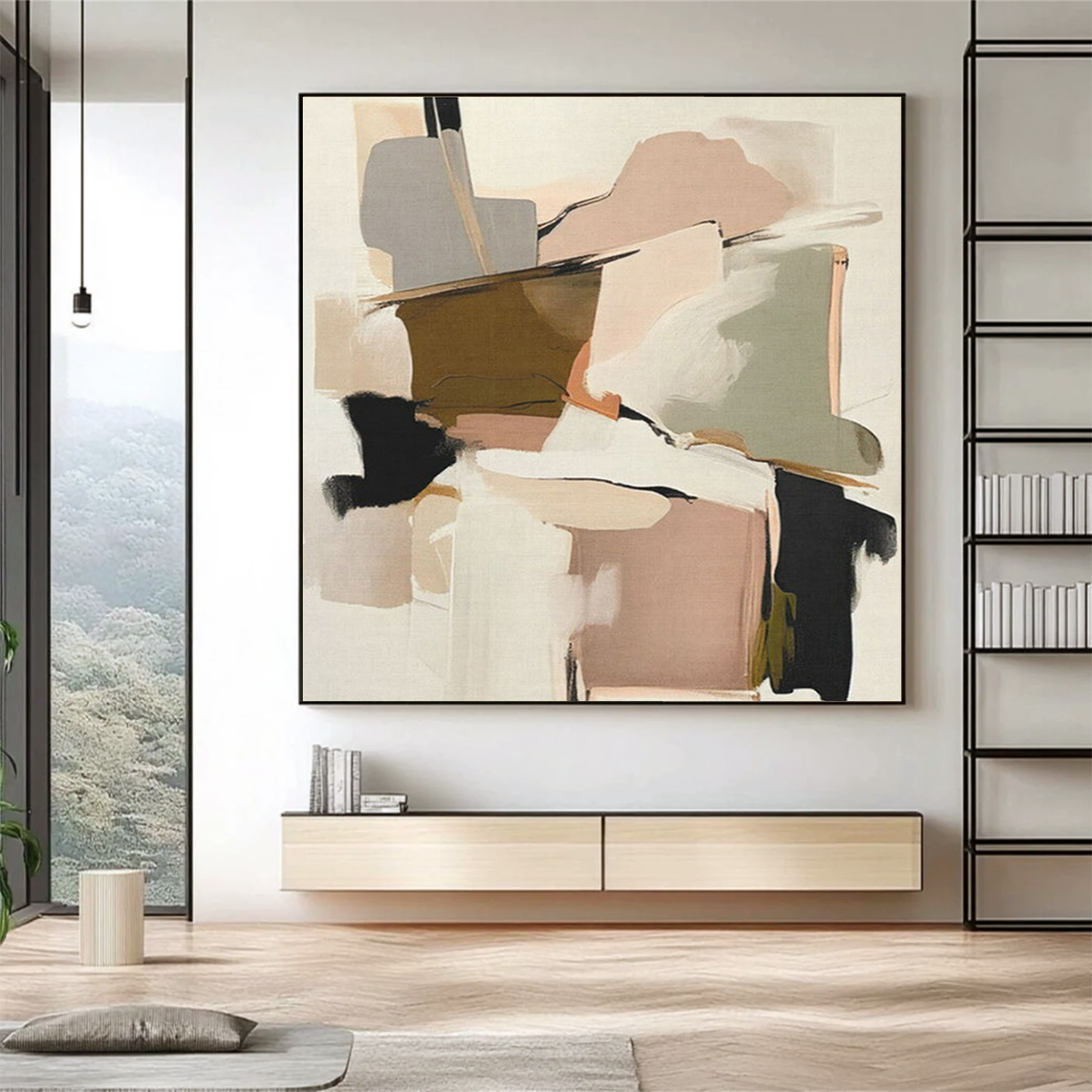 Abstract Canvas Art #WS660